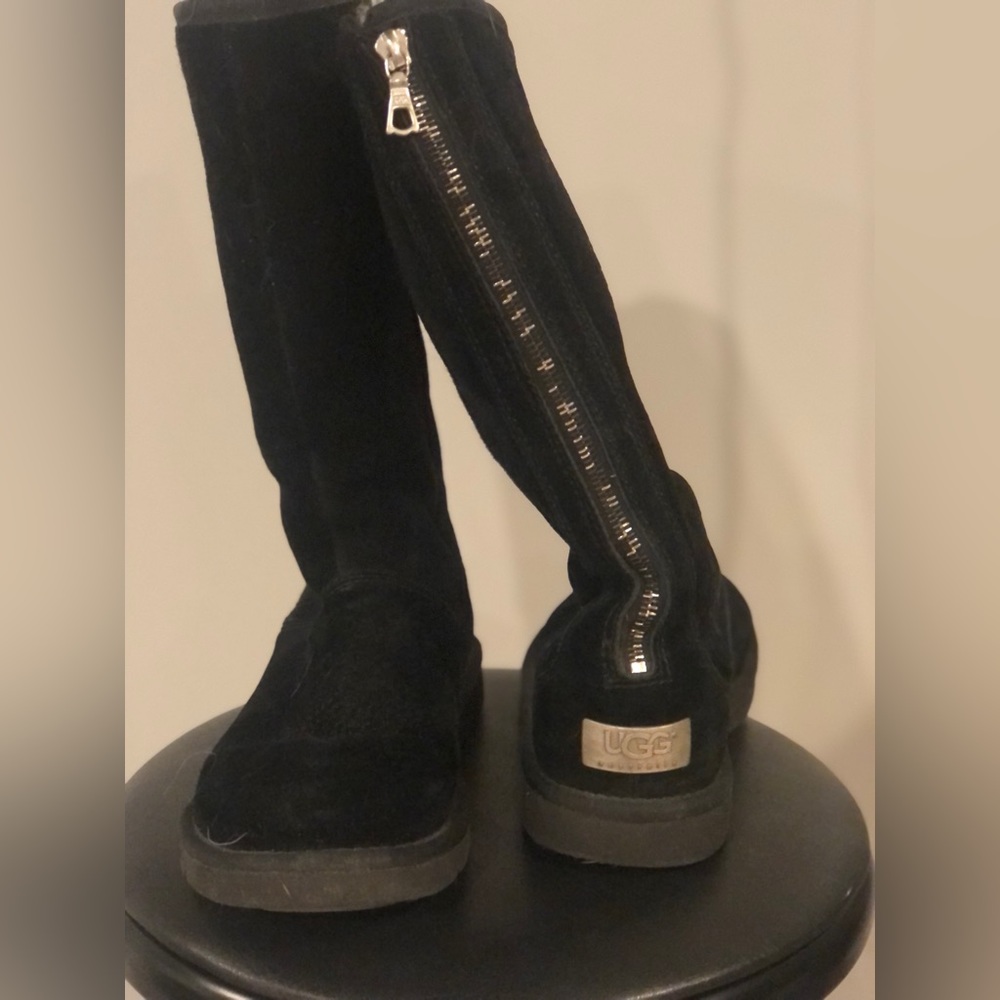 Tall back zipper woman’s Ugg boots